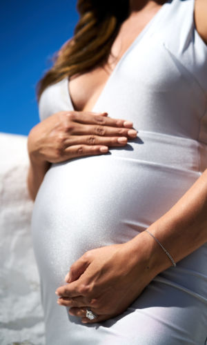 Mykonos maternity photography